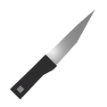 Silver Kitchen Knife
