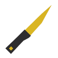 Yellow Kitchen Knife