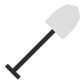 White Shovel