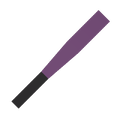 Purple Baseball Bat