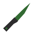 Green Kitchen Knife