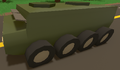 Olive-camoflauged APC prior to the 3.24.2.0 update.